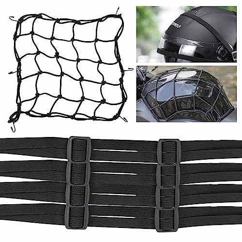 5 Pieces Tendeurs Elastique avec Crochets,Filet Moto,Tendeur Plat,Tendeur Elastique Noir,Tendeur Vélo,Sangle Velo,Filet Elastique,Elastique Tendeur,Sangle Bagage Moto pour Camping,Vélo,Moto