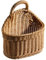 Cesto Portaoggetti Da Parete In Tessuto Di Iuta Per Organizzazione, Cestino Da Appendere Elegante In Corda Beige Lavabile, Set Di 2 Portaoggetti Scandinavo Per Biancheria, Supporto Da Parete In Tessut