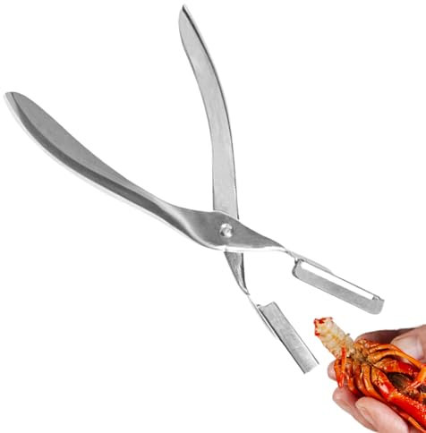 Prawn Peeler - Shrimp and Seafood Peeler,Ergonomic Stainless Steel Tool for Peeling Prawns, Shrimp and Seafood