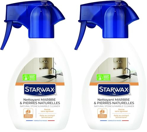 Starwax Nettoyant Pierres Naturelles et Marbre, 250 ml (Lot de 2)