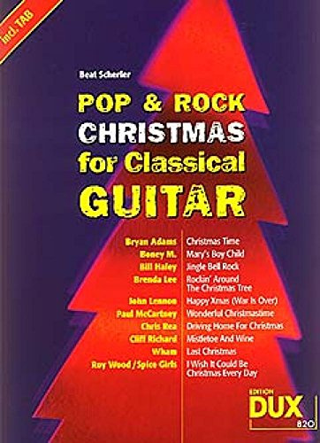 Pop + Rock Jul för klassisk gitarr