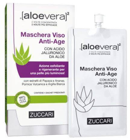 ZUCCARI Maschera Viso Anti-Age, 80 Millilitri