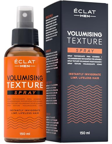 Volumizing Hair Texture Spray for Men - Volume Boosting, Texturising & Thickening Sea Salt Spray for Beach Waves Effect & Fine Hair, 150ml