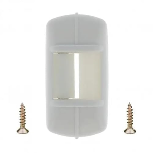 cyclingcolors Guía de correa de persiana enrollable guiado ventana soportes manivela, 12-15mm blanco
