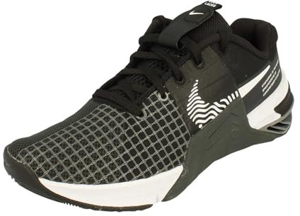 NIKE Metcon 8 Women's Trainers Sneakers Fashion Shoes DO9327 (Black/Dark Smoke Grey/Smoke Grey/White 001) UK5 (EU38.5)