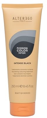 ALTEREGO ITALY PASSION FÄRG MASK INTENSE BLACK, NUTRIENT FÄRGMASK, 250 ml