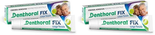 Denthoral Crema adhesiva para prótesis dental, 45 g (Paquete de 2)