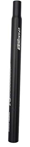 UPANBIKE - Tija de sillín de aleación de Aluminio para Bicicleta montañera, 350 mm de Longitud, tamaños de diámetro: 25,4 mm, 27,2 mm, 28,6 mm,30,8mm 31,6 mm, Color Negro tamaño 30.8mm*350mm