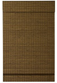 Radiance anpassad skuren till bredd sladdlös lönn cape torsk slätvävd bambu romersk nyans med kappa, 86 cm bred x 164 cm lång (2216208E)