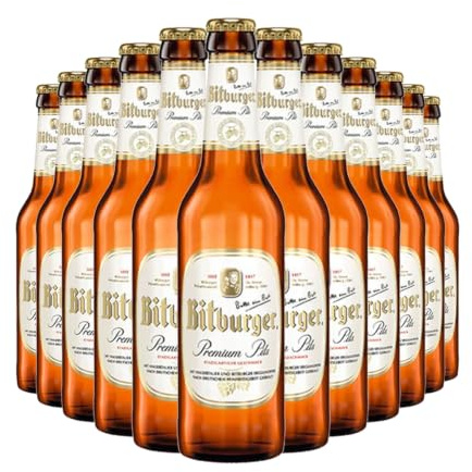 Bitburger | German Pils with free Limited Edition 4.8% ABV | 12 x 330ml