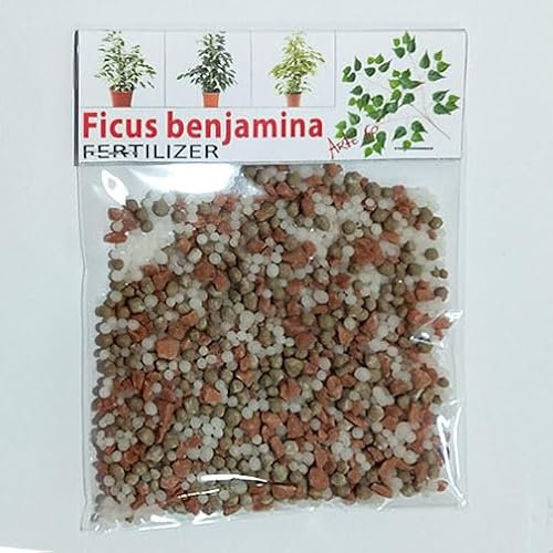 Ficus benjamina NPK fertiliser Weeping fig, Benjamin fig, Ficus tree Fertilizer - dry - enough for 20 liters after dissolving