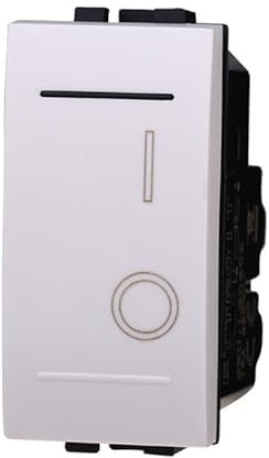 IXTRIMA Interruttore Bipolare 0-1 16A Colore BIANCO Compatibile Con Bticino Living Light