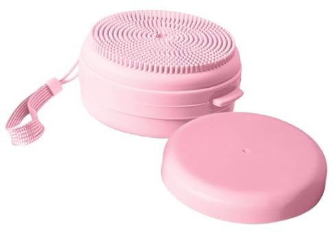 Spazzola Per Il Corpo In Silicone Con Erogatore Di Sapone, Spazzola Doccia In Silicone, Scrubber Manicurato Per Corpo E Viso, Spugna Esfoliante Morbidamente, Massaggiante E Rinfrescante