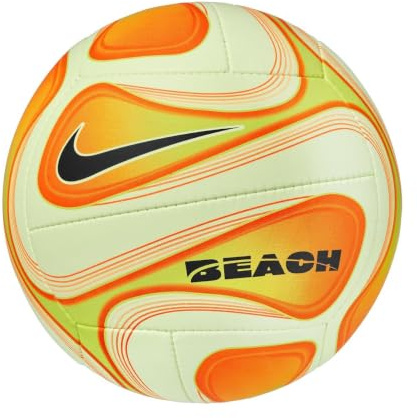 Nike Unisex Deflated Beachvolleyboll, Barely Volt/Barely Volt/Black, 5