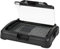G3 Ferrari G10129 Gratella XL Bistecchiera, 2200 W, Regolazione temperatura, Coperchio per cottura protetta, Raccogli grasso, Piastra a doppio utilizzo, Nero