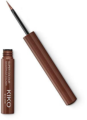 KIKO Milano Super Colour Waterproof Eyeliner 08 | Eyeliner Liquido Colorato Ultra Scrivente Resistente All'Acqua