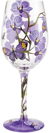 Enesco Copa De Vino Mariposas