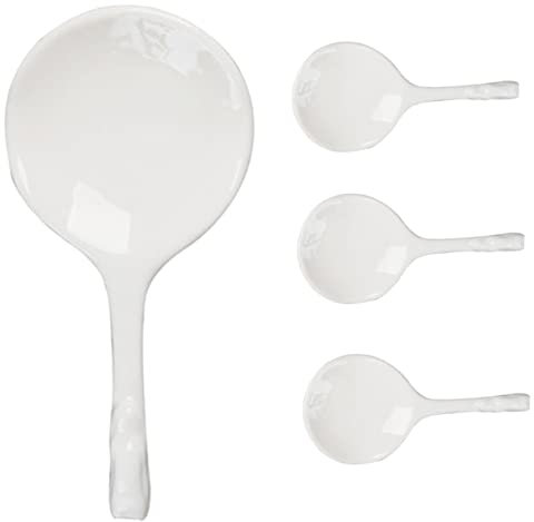 VALICLUD 4piezas Soportes Para Cucharas De Cerámica Elegantes Soportes Para Utensilios De Cocina Accesorios Prácticos Para Mantener La Mesa Limpia