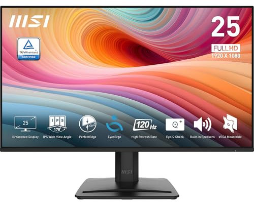 MSI MP251 E2 Monitor 24.5 IPS FHD 16:9 120h VGA