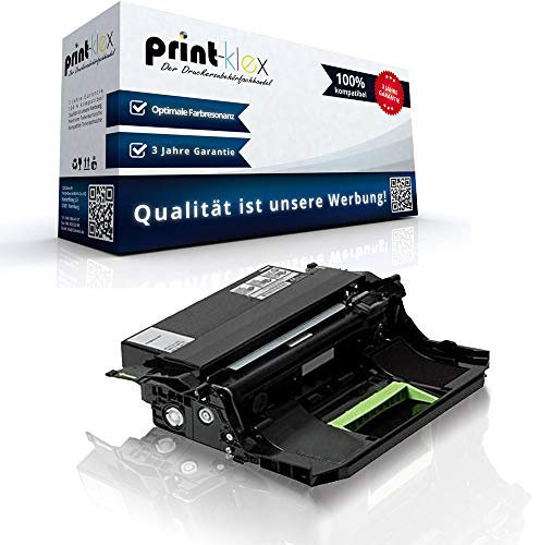 Print-Klex, kein Lexmark Original Print-Klex Kompatible Trommeleinheit für Lexmark MS310d, MS310dn, MS312dn, MS315dn, MS410d, MS410dn, MS415dn, MS510dn, MS610de, 50F0Z00, 500Z Trommel, Office Quantum