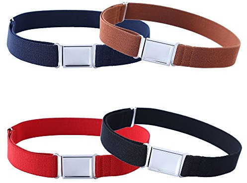 Kids Boy Magnetic Belts Adjustable Easy to Use Elastic belt for Boy Girl