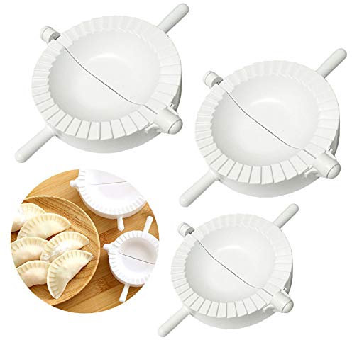 3 Pcs Ravioli Dumpling Maker Set Manual Meat Pierogi Press Mould - Pie Dough Pastry Press Wrapper Cutter Mold Tool Accessories Kit for Home Kitchen Cooking #11
