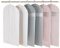 6 PCS Kleidersack Select Zone 60 x 90 cm Wasserdichte Mottensichere Kleiderhülle mit Reißverschluss für Anzug und Kleid