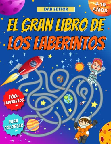 Laberintos para niños: libro de actividades, rompecabezas y pasatiempos para niños 4 - 8 años
