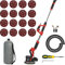 Levigatrice per Muro, 800W 550-1900RPM Levigatrice per Cartongesso con Pulizia Automatica,Ф225mm (800w)