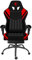 Douxlife Gaming Stuhl Stoff mit Massage, Verbreitertes Sitzkissen mit Taschenfedern, Ergonomischer Bürostuhl PC Gamer Sessel Chair mit Fußstütze und Metallfüße, 158 kg Belastbarkeit, Rot