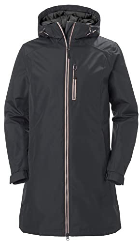 Helly Hansen Women's Long Belfast Winter Women s Jacket, Black, L UK