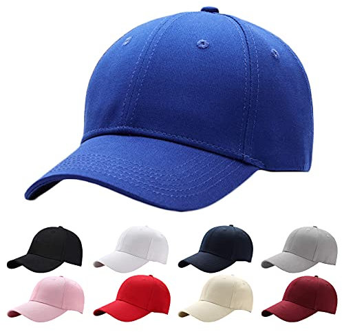 Interstellar Fire Baseball-Kappe für Männer und Frauen – Klassische einfarbige Farbe, verstellbar, einfarbig. Gr. One Size, Blau