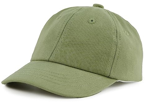 XIAOHAWANG Classique Casuqtte de Baseball pour Enfant Fille Garçon Chapeau de Soleil Printemps L'été Automne Bonnet Bébé(Olive,54cm)