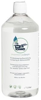 1 Liter membraclean Trinkwasseraufbereitung Camping & Wohnmobile - Die effektive Lösung für sicheres Trinkwasser unterwegs! - Reinigung, Biofilmabbau, Trinkwasseraufbereitung und Konservierung