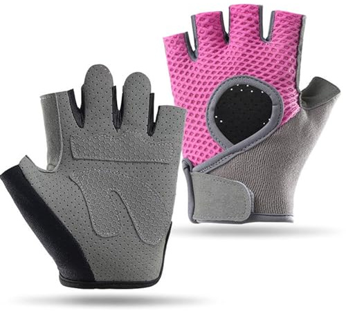 Genérico Guantes De Gimnasio | 1 Par Guantes Deportivos Unisex para Entrenamiento - Protegen Manos Deportes Escalada Ciclismo Remo Senderismo