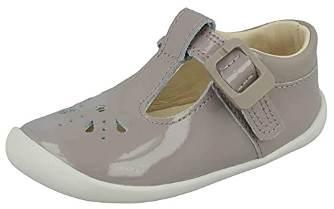 Clarks Girls Roamer Star Low-Top Slippers, Pink, 4.5 UK Wide
