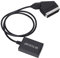 wendeekun Adattatore Convertitore Video HDMI, Adattatore Video Interfaccia Multimediale HD Convertitore da HDMI a SCART, Nessun Bisogno di Driver, Plug And Play