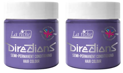 La Riche Directions Semipermanente Haarfarbe 100 ml Dose 2er-Pack (Wisteria)