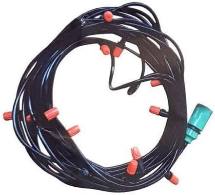 Deals Kit nebulizzatore d'acqua, nebbia, gazebo, ombrellone, giardino, rinfrescante 10 m