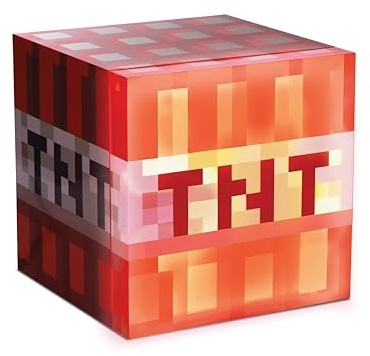 UKONIC - Minikylskåp - Minecraft TNT Cooler - tyst - 6,7 liters kapacitet - 220 V / 12 V – kylbox
