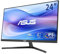 ASUS Eye Care VU249CFE-B - 24 Zoll Full HD Monitor - 100 Hz, 1ms MPRT, AdaptiveSync, GreenProduct, Epeat Gold - IPS Panel, Vesa 75x75, 16:9, 1920x1080, HDMI, USB-C mit 15W PD, ergonomisch, hellblau