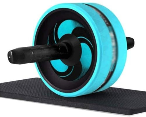 Bauchtrainer Gerät Anti-Rutsch-Bauchrad, automatischer Rückprall, mehrere Winkel, Kerntraining, Übungsrolle, Fitness, Crunch-Training Bauchroller