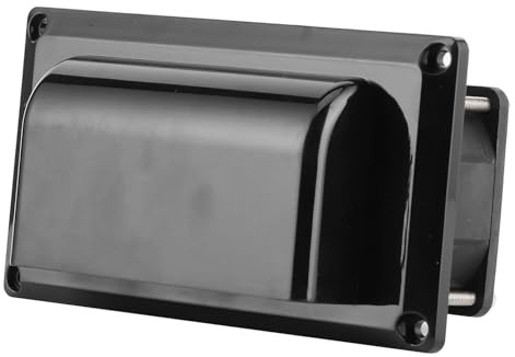 Extractor de Aire, Extractor Lateral de bajo Ruido Resistente a la Corrosión de 12V 25W para Barco de Yate RV