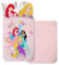 Bettwäsche Disney Prinzessinnen für Babybett oder mitwachsendes Bett, wendbarer Bettbezug, 100 x 135 cm + Kissenbezug 40 x 60 cm, 100 % Baumwolle