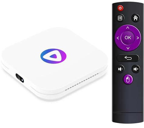 LEFFOT Android 13.0 Box TV 2025, M1 4K Ultra HD Boitier TV Android, 2GB RAM 16GB ROM, Boitier IPTV avec 2.4G & 5G WiFi 6, BT 5.0, HDR10, 3D, Rockchip RK3528 Quad Core A53, for Netflix Youtube