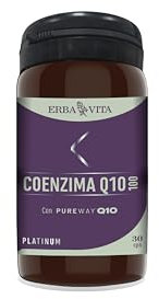 ERBA VITA Coenzima Q10 integratore alimentare a base di Coenzima Q10, 30 Capsule