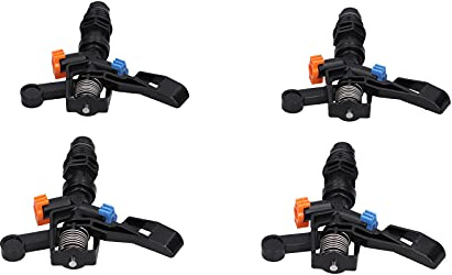 Mumusuki Arroseurs à Bras Oscillant, Plastiques Techniques, Outil d'irrigation de Pelouse Rotatif à 360 Degrés pour Utilisation dans Le Jardin et la Ferme