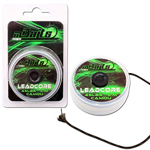 Angel Berger Magic Baits Leadcore 5m 45lbs Camo Karpfenmontagen Leader