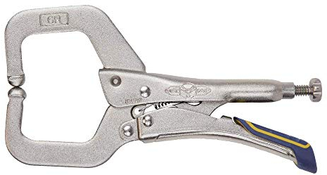 IRWIN Vise-Grip Welding Pliers, Fast Release, C-Clamp Locking, 6-Inch (IRHT82585)