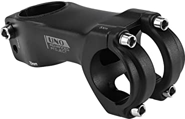 FOMTOR Fahrradvorbau, 31,8 7 Grad 70mm Fahrradschaft, Mountainbike Verlängern, Verstellbarer MTB-Vorbau, Fahrräder Vorbauten, Lenkervorbau, Vorbau Kurz für Fahrrad, Rennrad, MTB, BMX, Radfahren